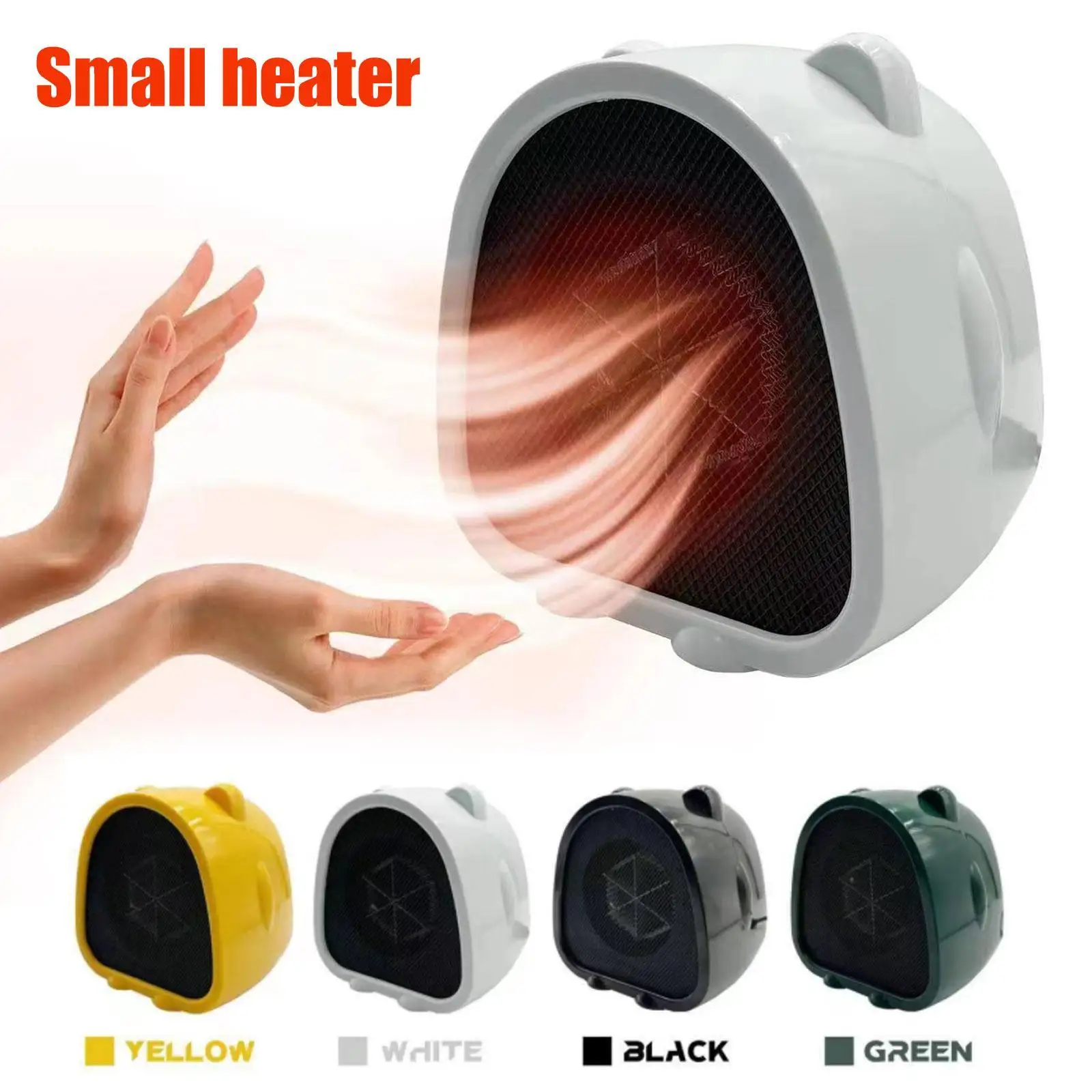 

Mini Portable Electric Heater Small Space Personal Cartoon Heater Desktop Household Energy Saving Quick Heat Heaters For Home