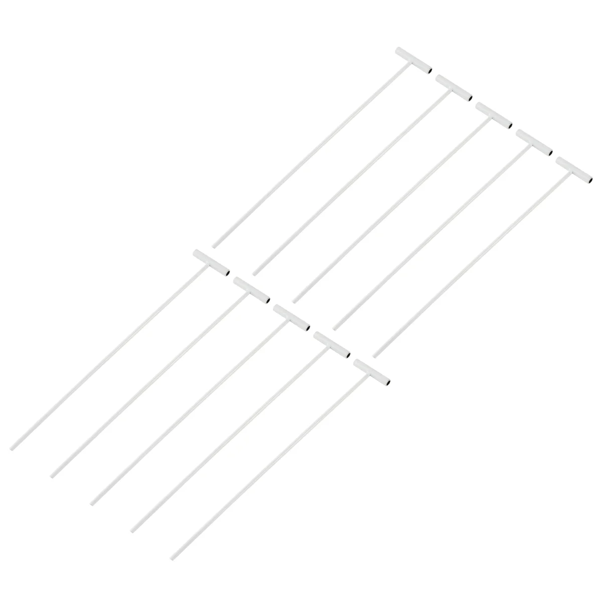 

10pcs Bird Door Bars Pigeon Cage T- Shaped Ribbon Pigeon Supplies Pigeon t Bars Bird Door Bars Pigeon Loft Door