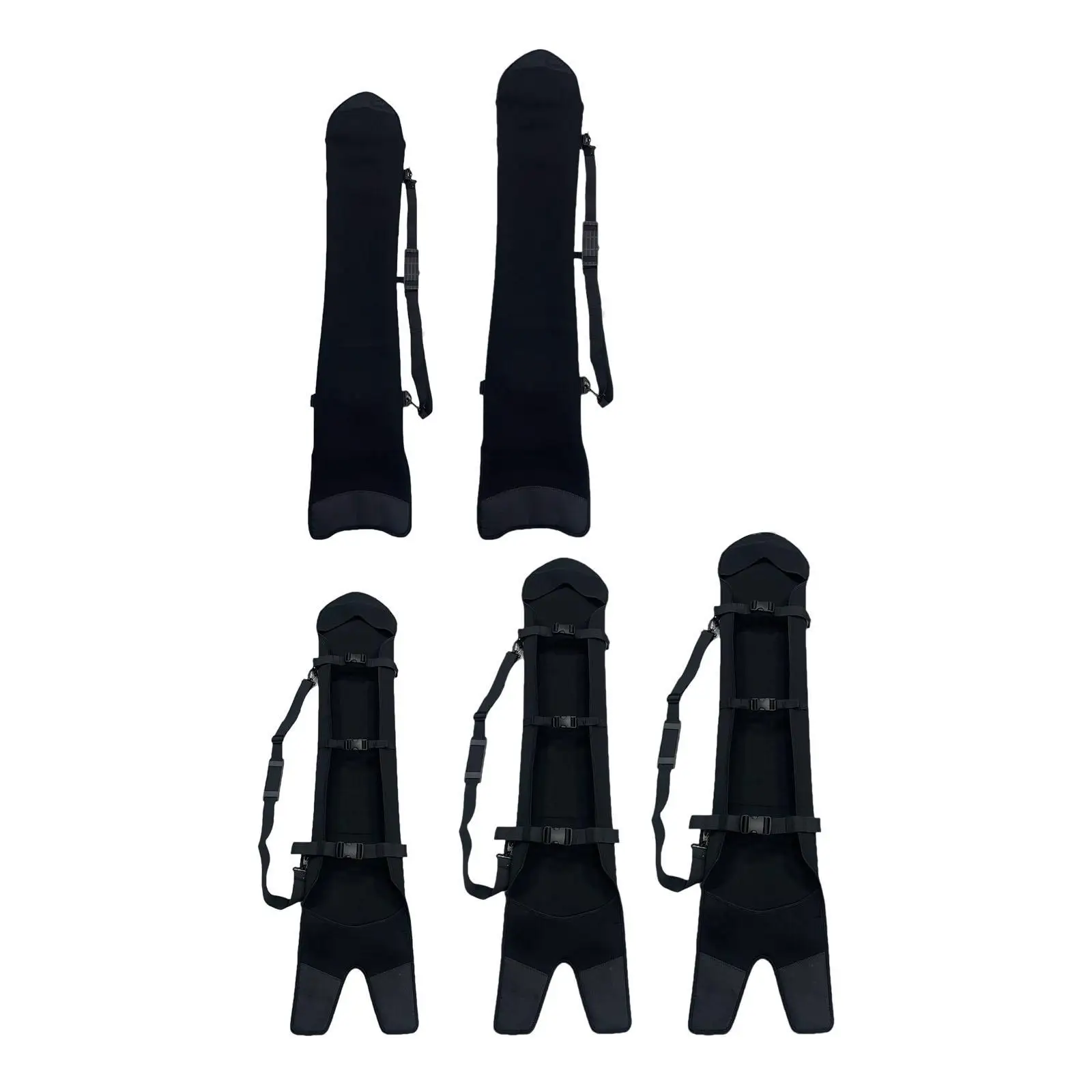 Сумка для хранения сноуборда Чехол с регулируемым плечевым ремнем Портативная