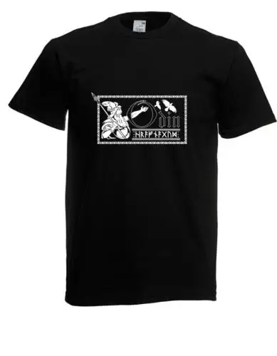 Футболка Herren-IMNORD-Hrafnagud den Namen des Gottes Odin