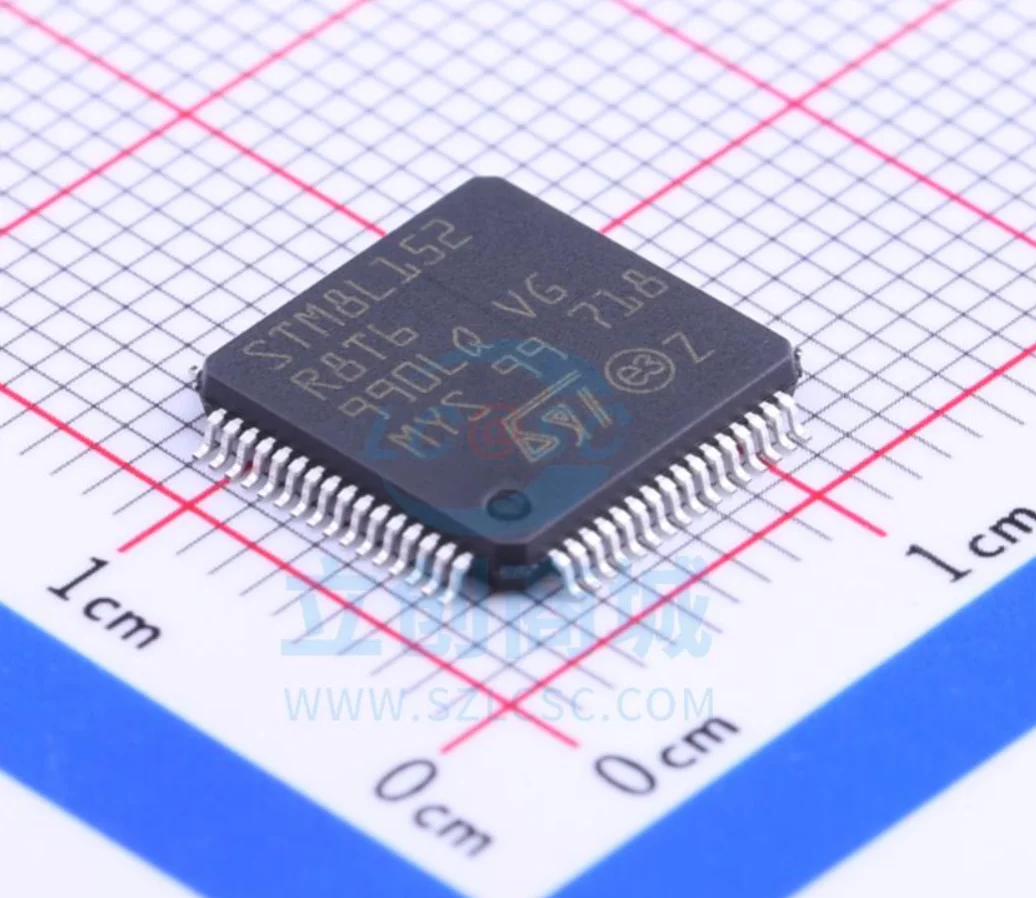 

STM8L152R8T6 Package LQFP-64 New Original Genuine Microcontroller (MCU/MPU/SOC) IC Chi