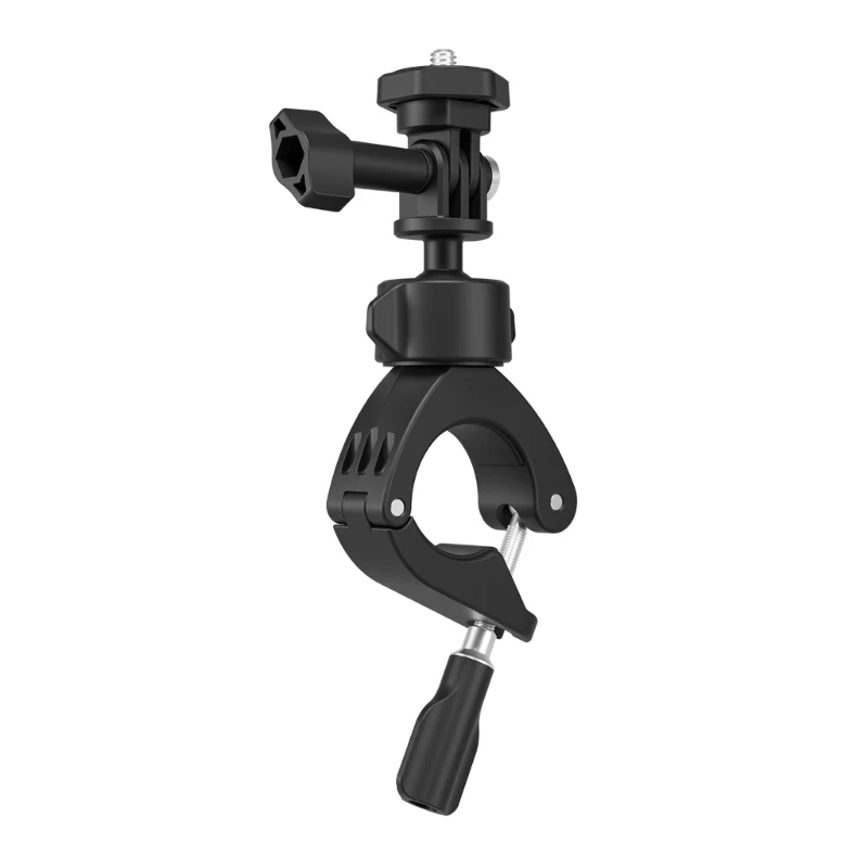 

Action Camera Adjustable Bike Handlebar Mount Bracekt Holder for 360°Riding Support Lightweight and Portable