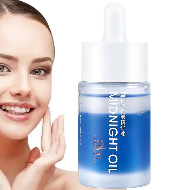 

Facial Essence Oil Collagen Essence Copper Peptide Drop 30ml Skin Repair Essence Improve Skin Tone Moisturizing Rough Face Skin