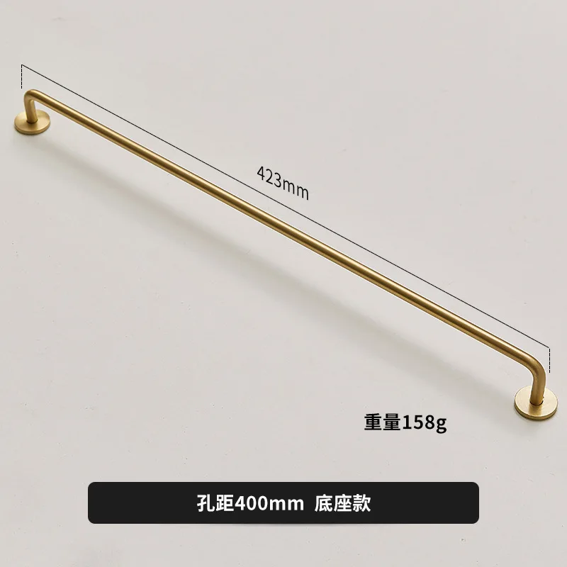 

Латунные ручки для шкафа 400 мм