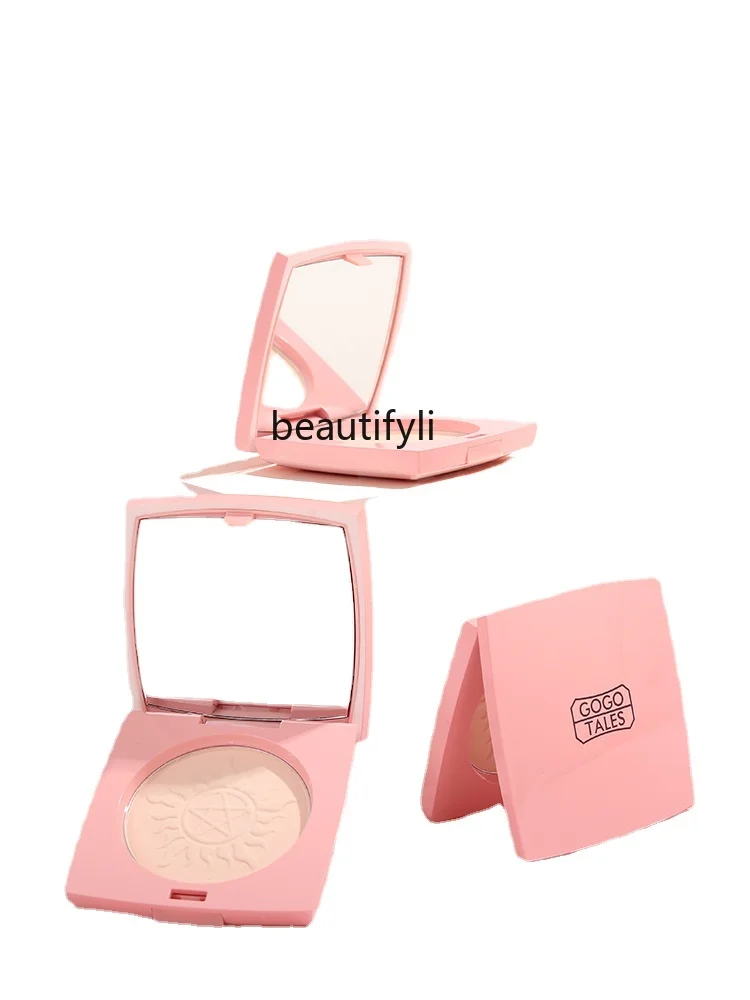 

Gogotales Air Brightening Powder Oil Control Makeup Long-Lasting Dry Powder Concealer Face Powder Finishing Powder