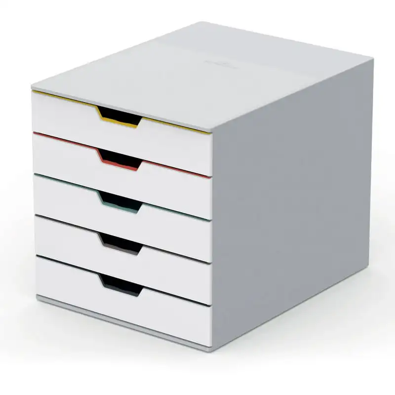 

Ящик для хранения Varicolor Mix 5 ящик рабочий стол, Белый/многоцветный-5 ящиков (s) - 11 дюймов Высота X 11,5 дюйма Ширина X 14 дюймов Глубина-рабочий стол-Wh