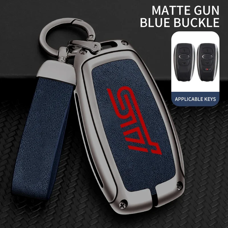 

Автомобильный чехол для ключей из цинкового сплава, сумка для Subaru STI Brz Wrx Xv Ascent Forester Outback Impreza Legacy, металлический ключ для ключей, аксессуары