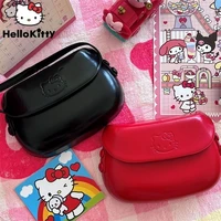 hello kitty crossbody bag for women kawaii mini cute anime backpack retro red wild simple shoulderbag saddle mobile phone bag