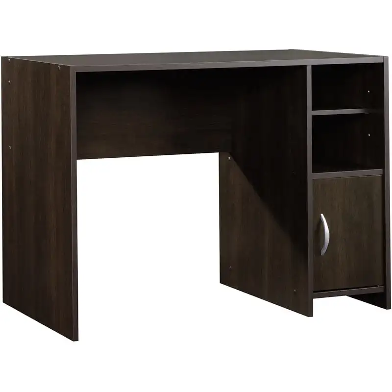 

Desk with Side Shelves & Cabinet in Cinnamon