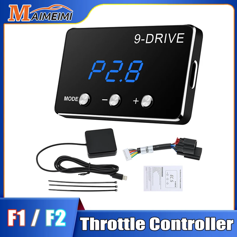 

Throttle Response Controller Tuning Parts Accessory 9 Drive 5 Modes Digital Racing Potent Booster Shift Power Delay Accelerator