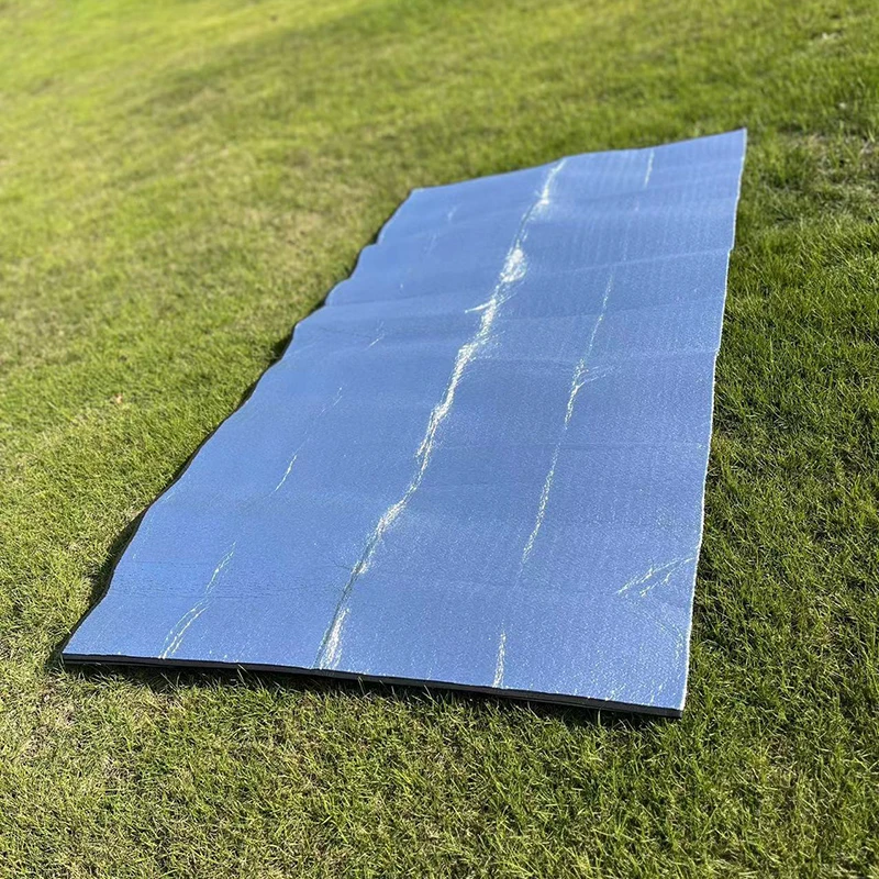 Водонепроницаемый туристический коврик из алюминиевой фольги складной