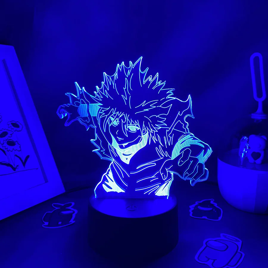 Hunter x Аниме Фигурка Killua Zoldyck 3D светодиодный ные ночники подарок для друзей спальня