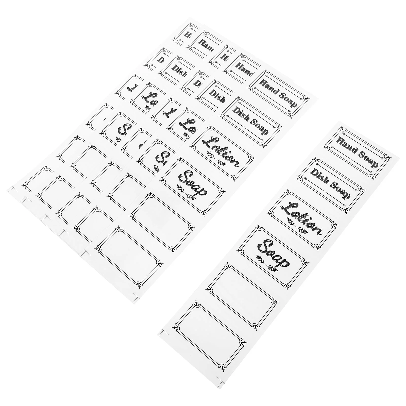 Этикетка для шампуня водонепроницаемые наклейки мыла стеклянных бутылок