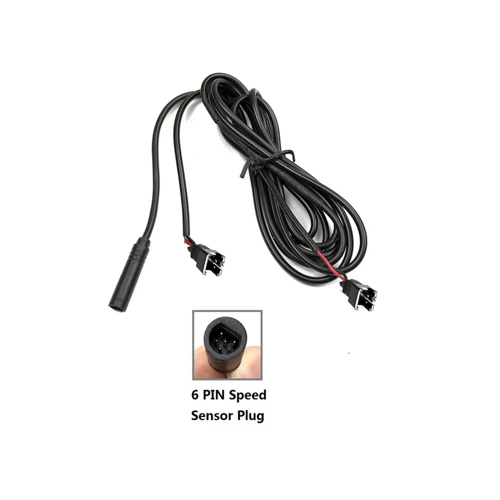 

E-Bike Speed Sensor Electric Bike Light Speed Transmitter Waterproof With Light 180cm(SM) Durable High Quality