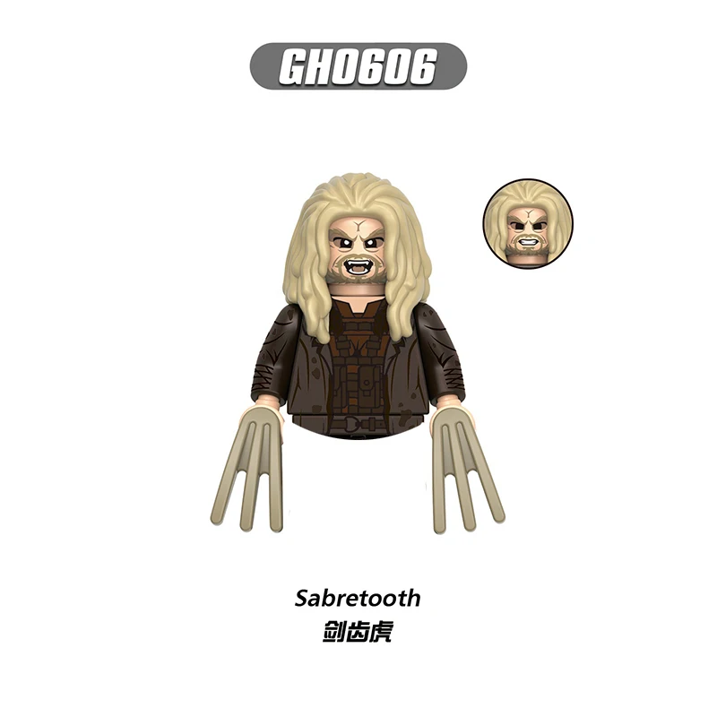 Доктор Доom Блоки Кирпичи Сабретоут Для Игрушек Carter Подарки Venom Kidpool Мини Фигурки