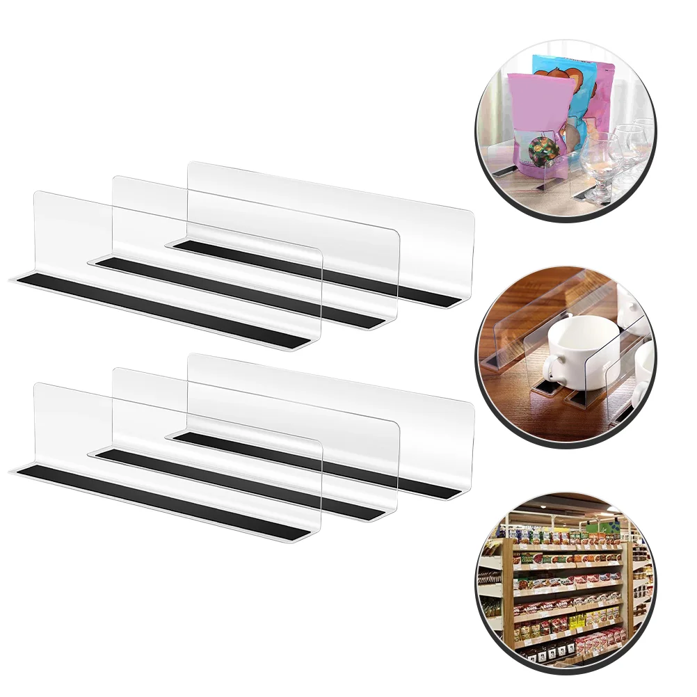 

Shelf Divider Dividers Closet Separatorclear Organizer Supermarket Separators Commodity Closets Clothes Kitchen Purses