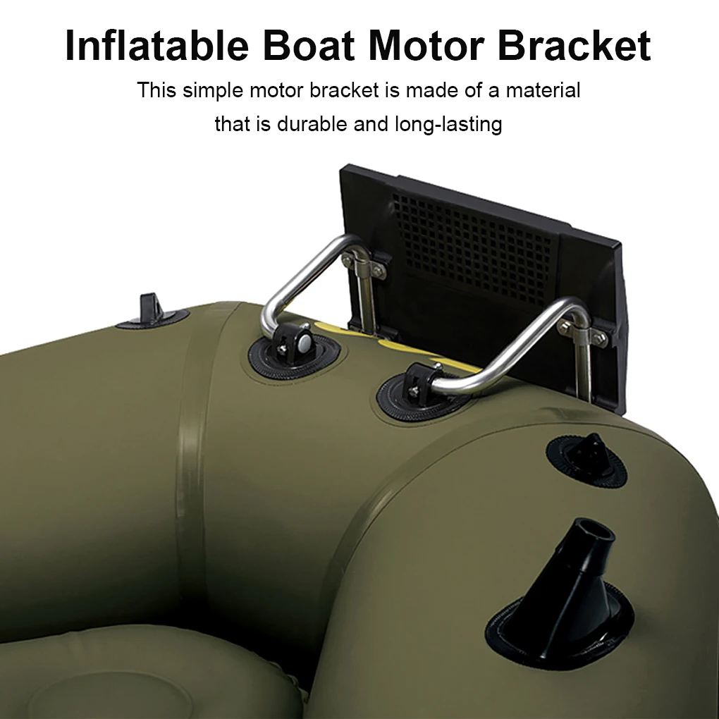 

Inflatable Boat Motor Mount Rack Kayak Sailboat Fishing Boats Metal Bracket Outdoor Rowing Engine Fixing Supplies