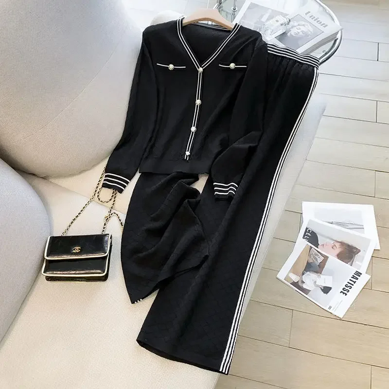 Модный вязаный топ из ледяного шелка с v-образным вырезом женский саржевый стиль