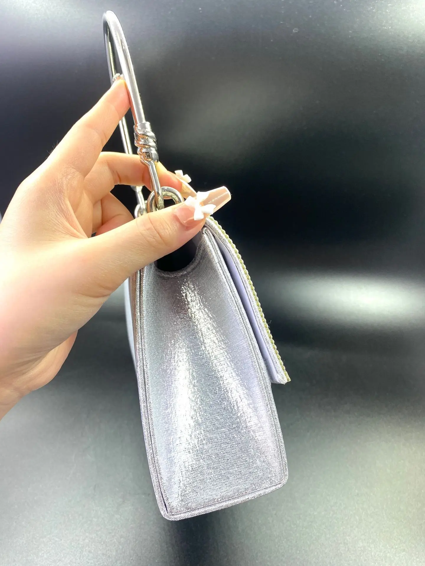 Новинка серебристые женские сумки блестящая вечерняя сумка модная Банкетная