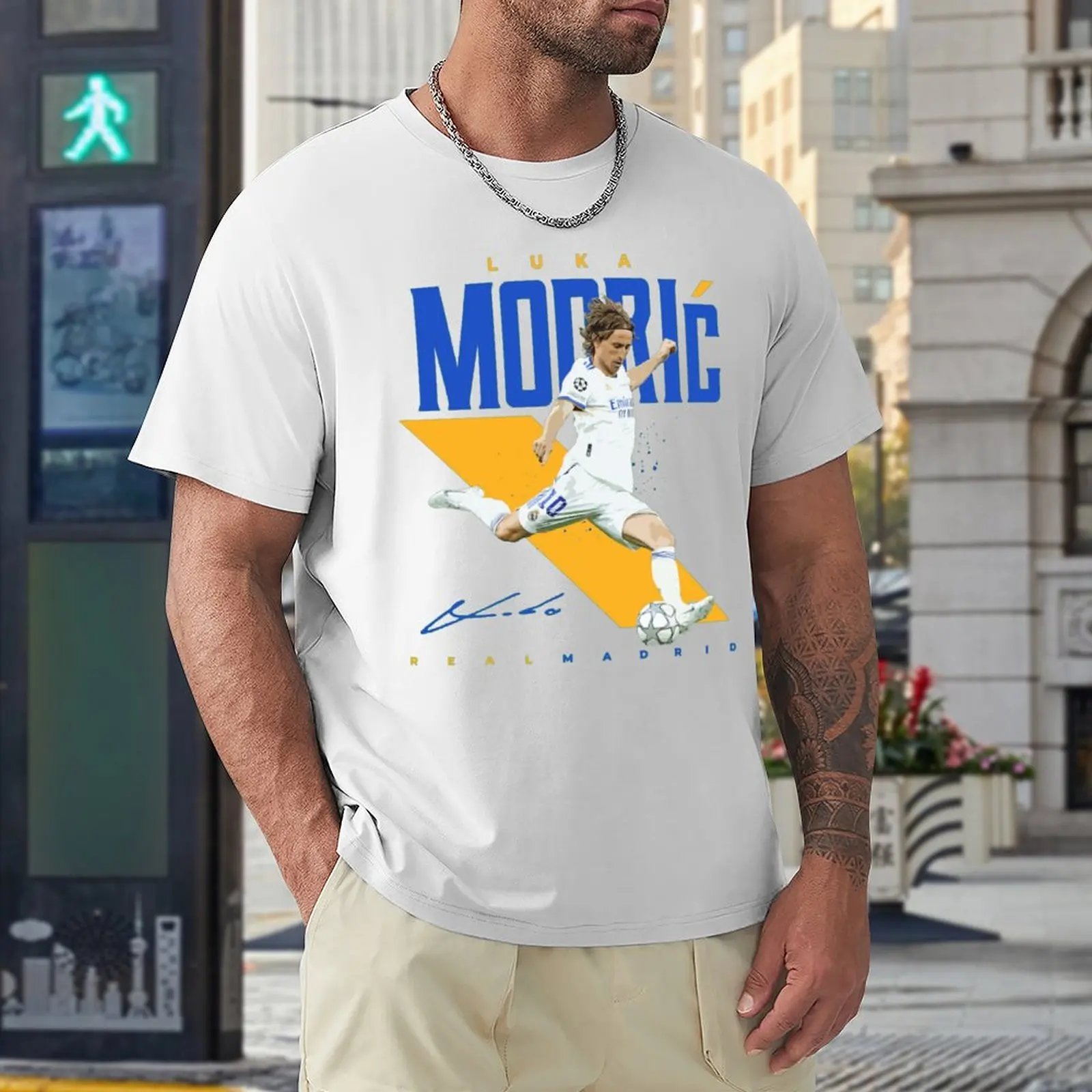 

Championship Croatia Lukass And Modricss 6 Football Team Move Classic Vintage T-shirts Leisure Eur Size