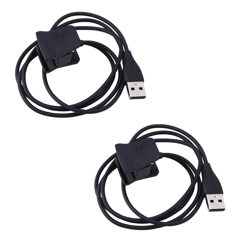 HFES 2X For Fitbit Alta HR Charger,Replacement USB Charging Cable Cord Dock Charger For Fitbit Alta HR (3Foot/1Meter)