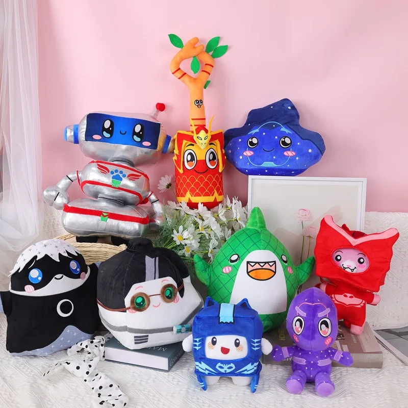 

1-5PCS Lankiy-boxs Pjed Masks Plush Toys LankiyBot Cyborg Stuffed Animals Soft Toy Boxy Foxy Dolls Pillow Toy For Children Gifts