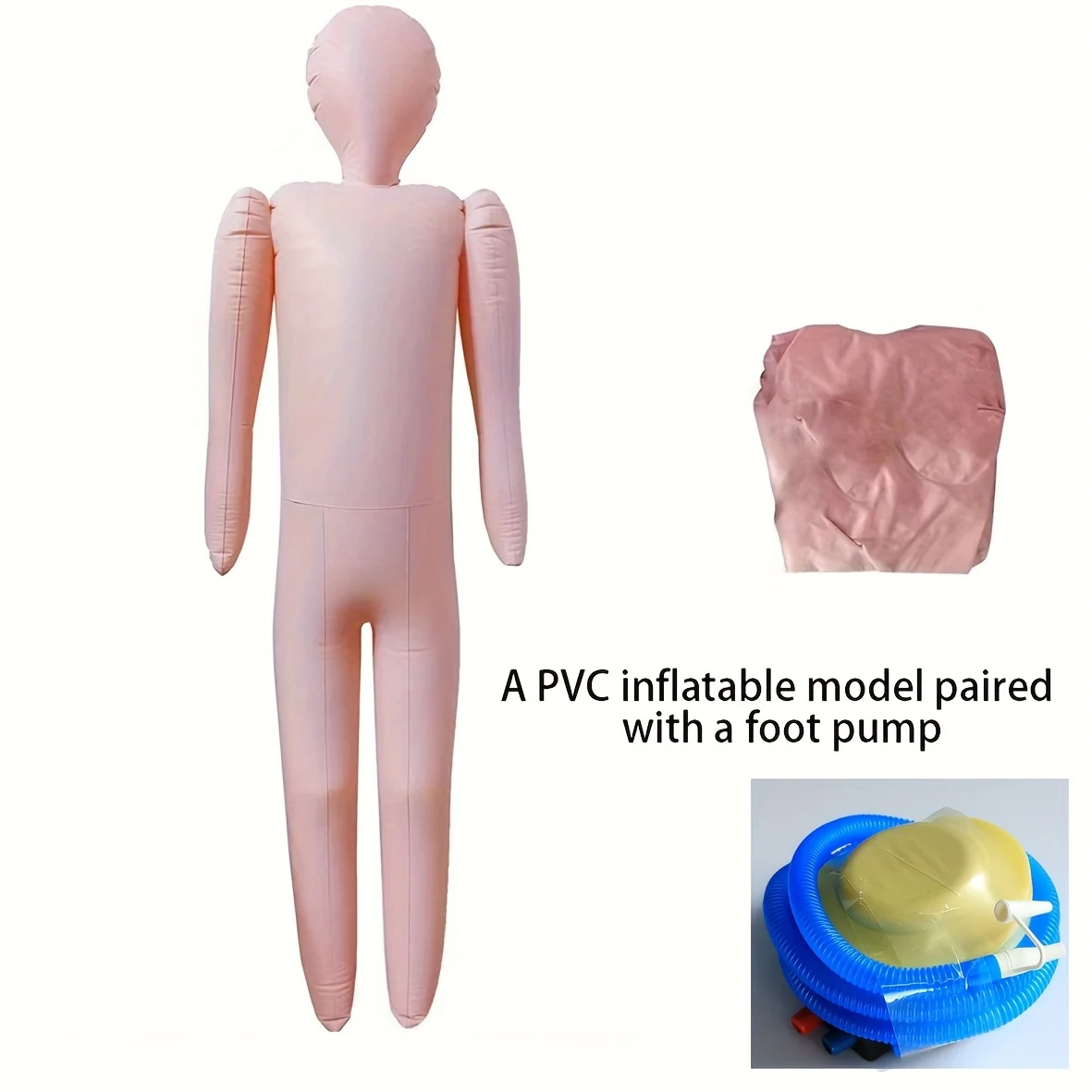 Полноразмерный Надувной тело-манекен 152 4 см реквизит для косплея надувной
