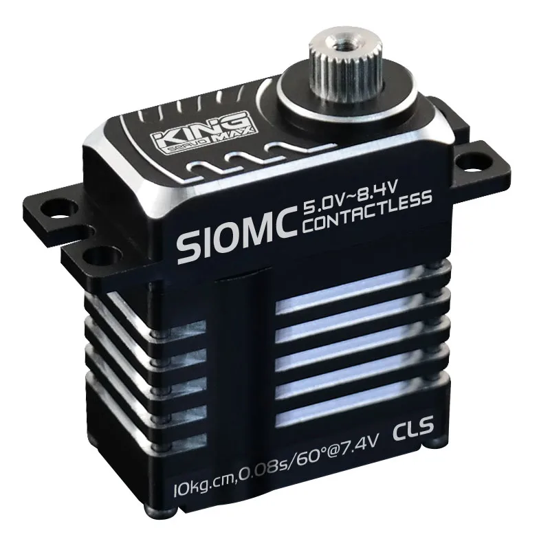 

Kingmax S10MC 20g 10kg.cm@7.4V Steel Gear High Voltage Digital Torque Mini Telemetry Servo 90deg/180deg/270deg/350deg Optional
