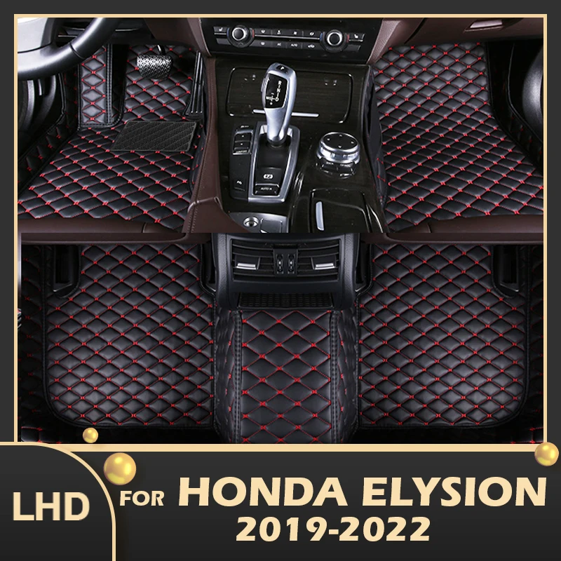 

Car Floor Mats For Honda Elysion 2019 2020 2021 2022 Custom Auto Foot Pads Automobile Carpet Cover Interior Accessories