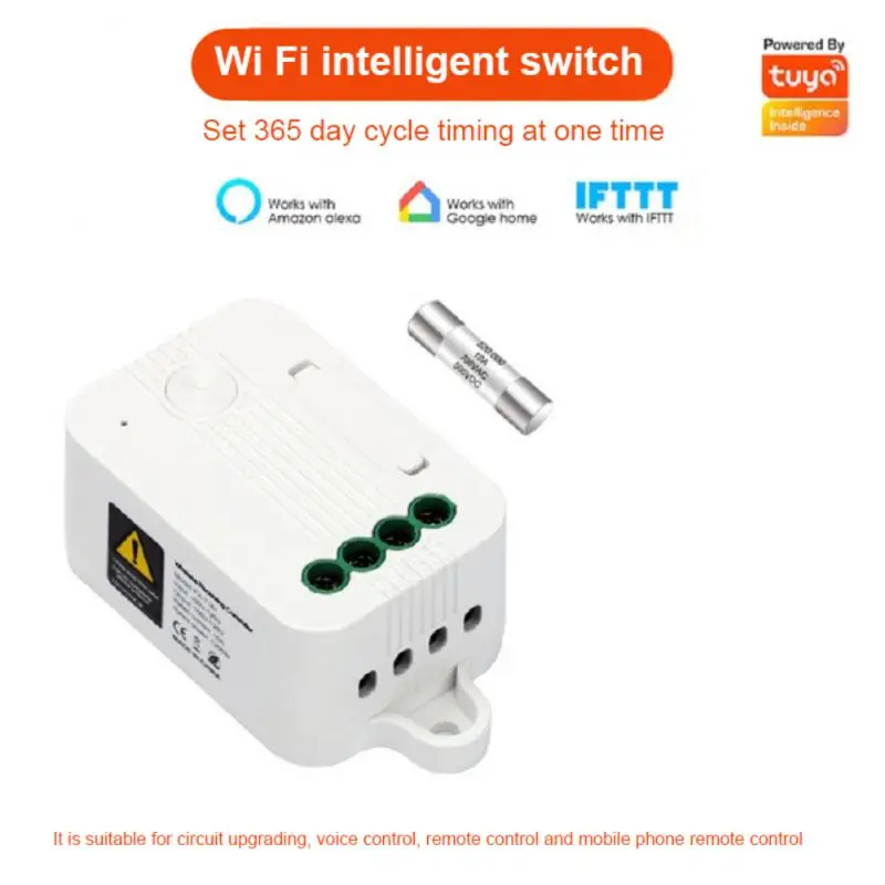 

Умный беспроводной переключатель с Wi-Fi, 10 А