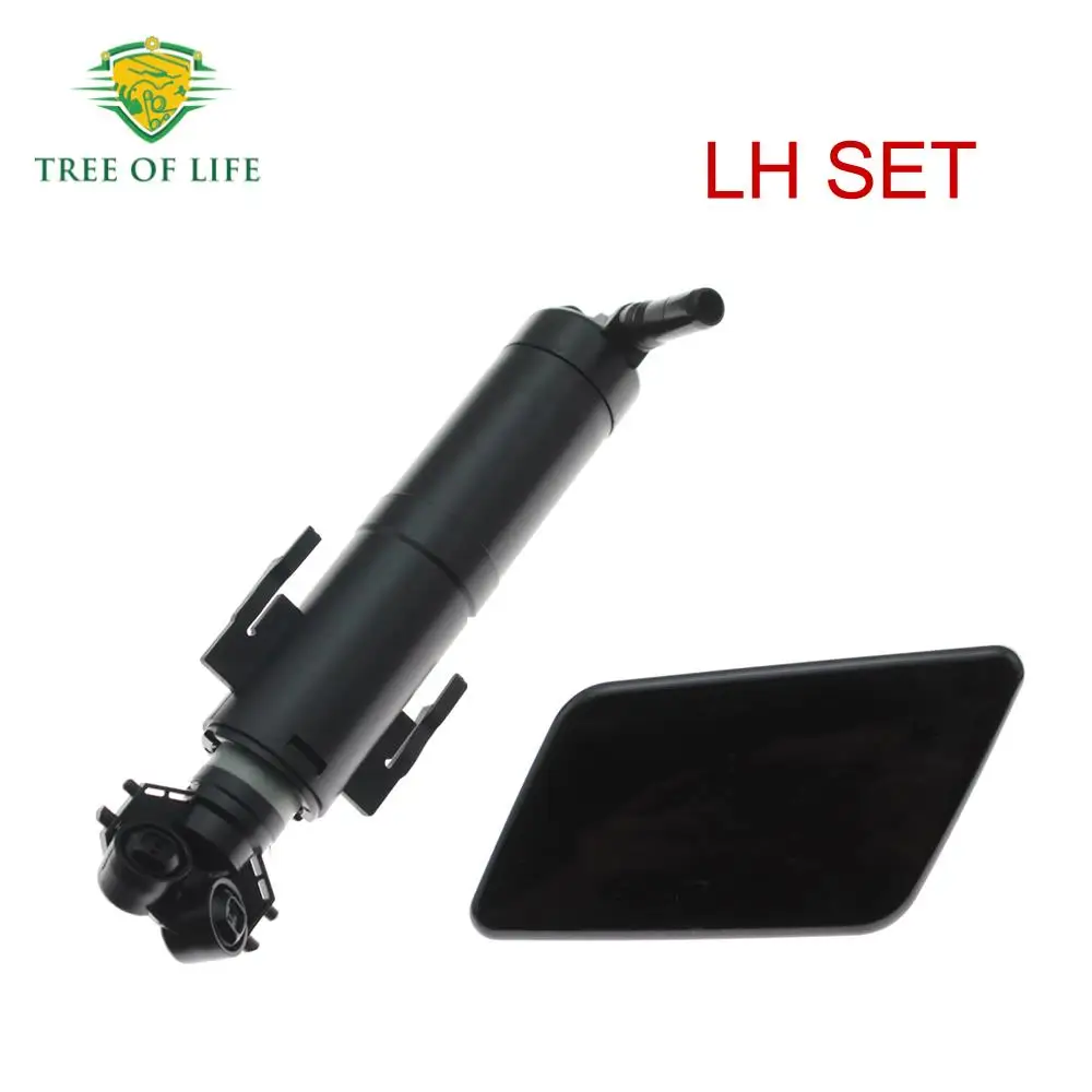

Для BMW X1 E84 2009 2010 2011 2012, передняя левая и правая фара, лампа-распылитель, крышка сопла омывателя, неокрашенная 51112993585 61672990155