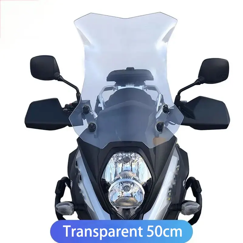 

Для Suzuki DL650 модифицированное усиленное лобовое стекло, переднее крутое лобовое стекло для гонок, лобовое стекло мотоцикла, утолщенный дефлектор, аксессуары