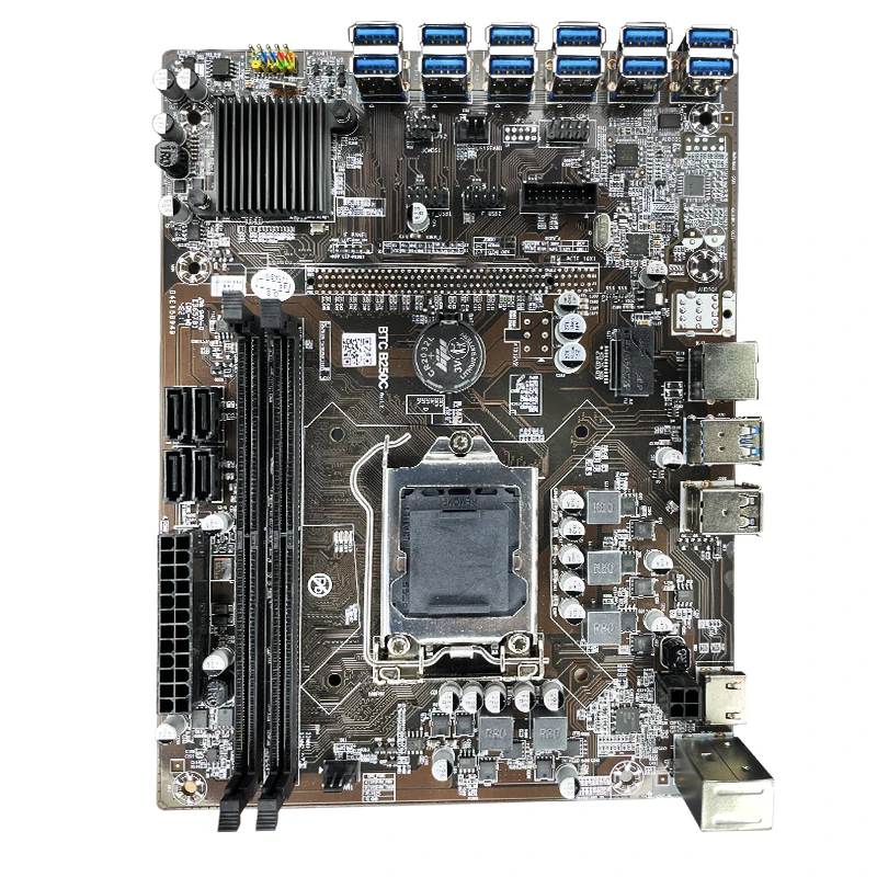 

Factory Price B75 B250 Computer Mainboard H81 H87 Kit Lga 1150 H61 1155 H55 H510 H410 B250C GPU PCIE Motherboard