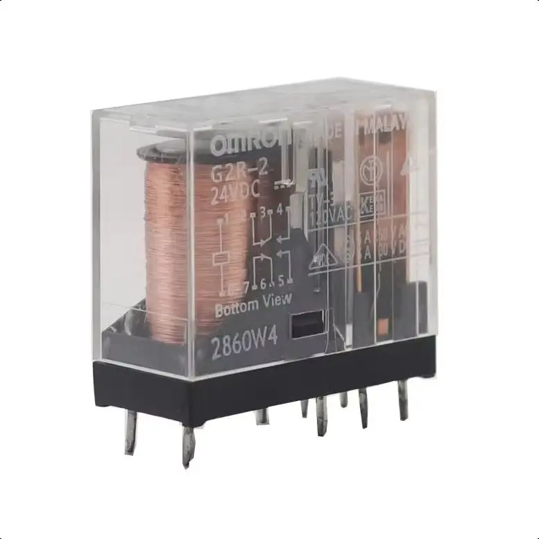 

【3-1 шт.】Реле G2R-2-5VDC G2R-2-12VDC G2R-2-24V G2R-2 12VDC Силовые реле 5 В/12 В/24 В 5 А 8 контактов