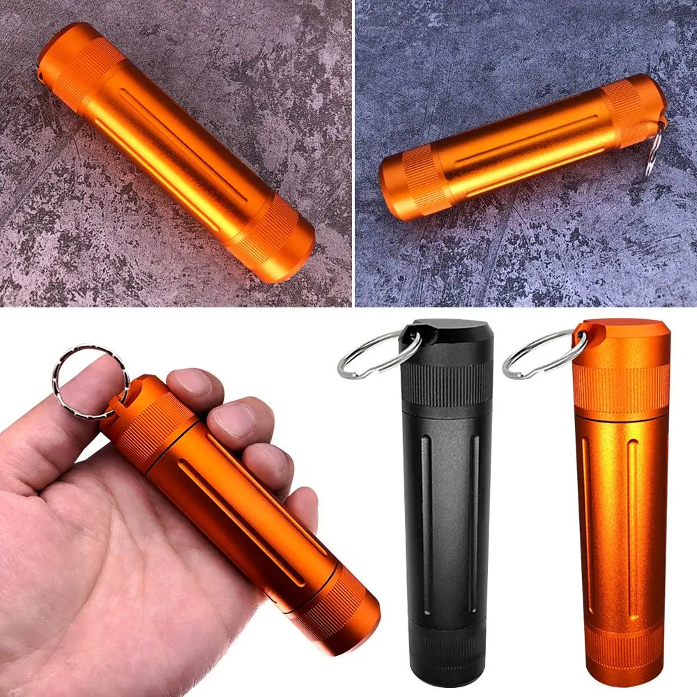 

Lightweight Portable Outdoor Tools Waterproof Storage Container Outdoor Ashtray Pill Case Box Medicine Box