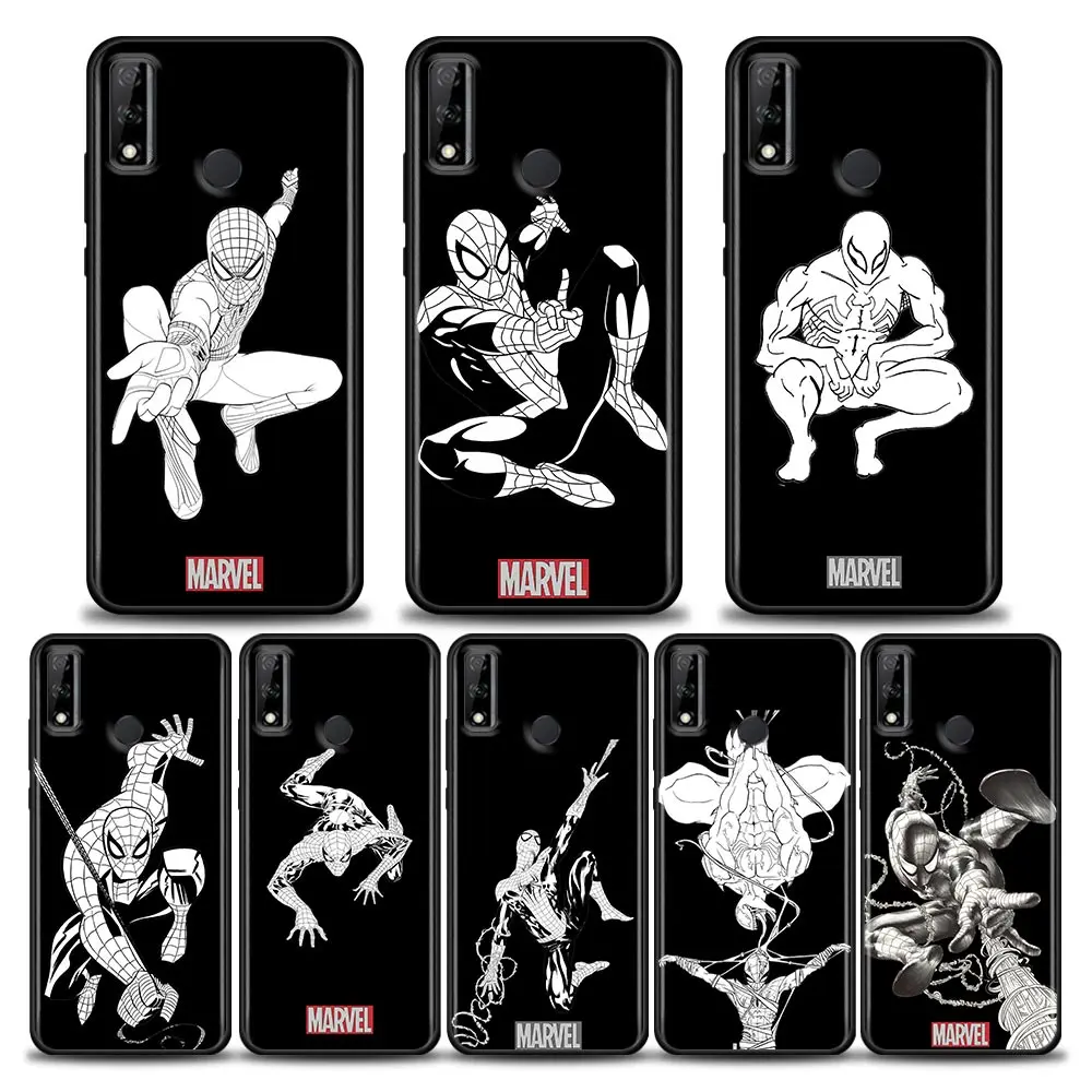 

Venom Spider-man Marvel Phone Case for Huawei Y9 2019 Y6 Y7 Y6p Y8s Y9a Y7a Mate 40 20 10 Pro Lite RS Soft Silicone Case