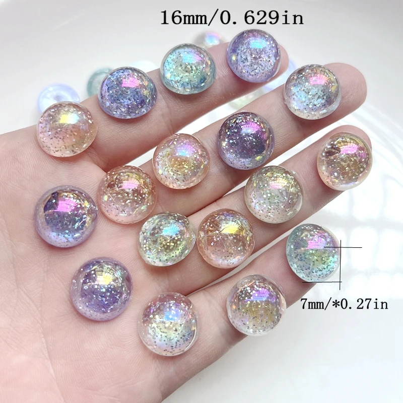 20 шт./партия декоративные акриловые бусины 16 мм