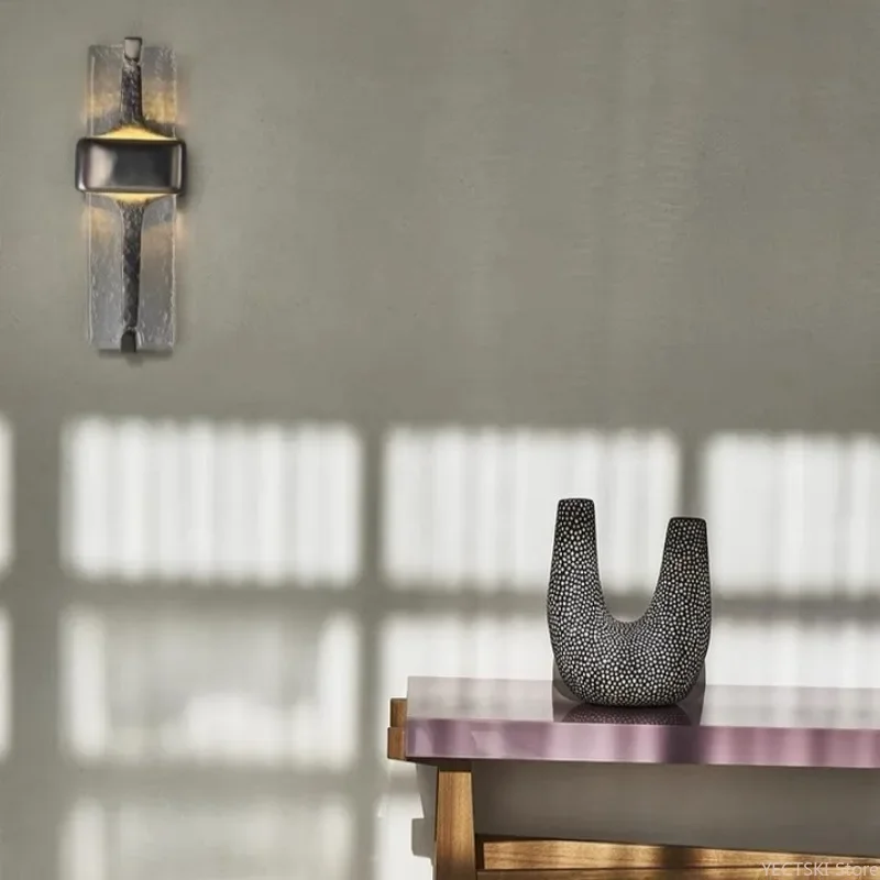 GHJUYIOL Ретро роскошный медный настенный светильник средневековое искусство