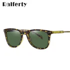 Ralferty винтажные мужские солнцезащитные очки Мужские поляризационные Квадратные Солнцезащитные очки весенние заушники солнцезащитные очки 100% UV400 lentes de sol hombre