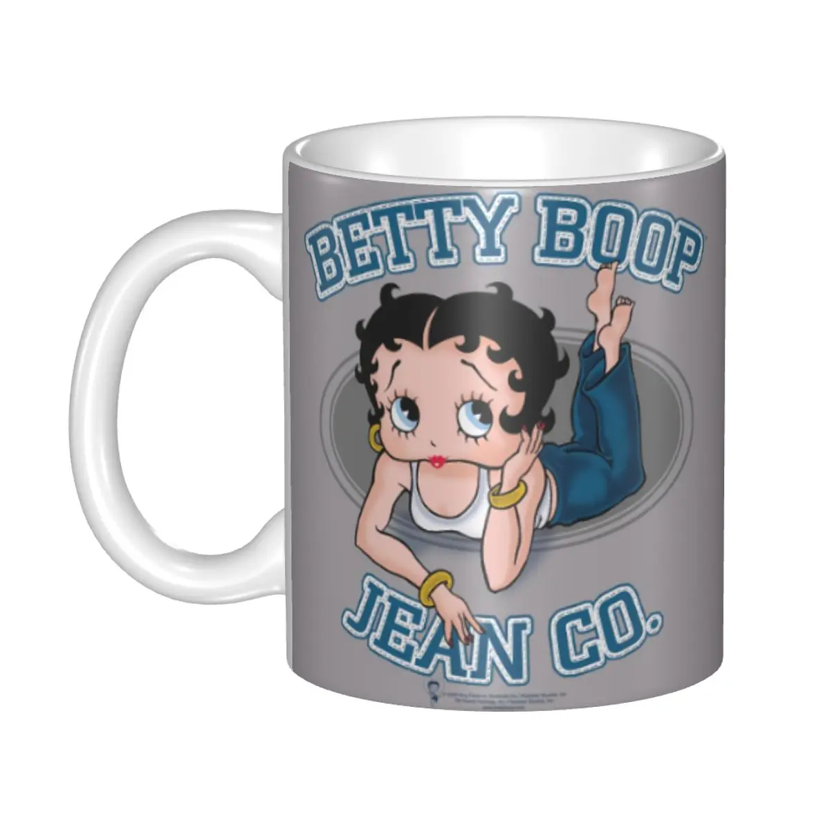 

Customized Anime Movies Boop Bettys Mug DIY Cartoon Ceramic Milk Tea Coffee Cups Outdoor Work Camping Mugs