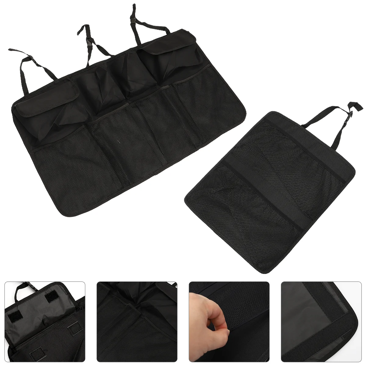 

Органайзер на заднее сиденье автомобиля, 2 шт., подвесной органайзер для багажника автомобиля, сумка для хранения груза, автомобильные прина...