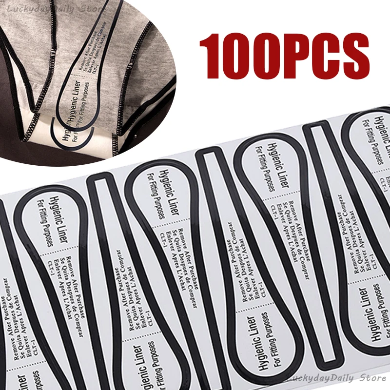 

100pcs Transparent Clear Tape Swimwear Lingerie Underwear Adhesive Bikini Try On Sticker Labels Diy Crafts Hygiene