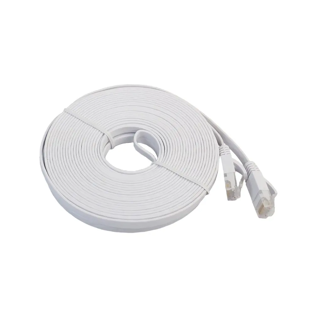 

RJ45 Network Splitter Adapter Cable Socket Port LAN Ethernet Network Splitter Y Adapter Cable for Home Office