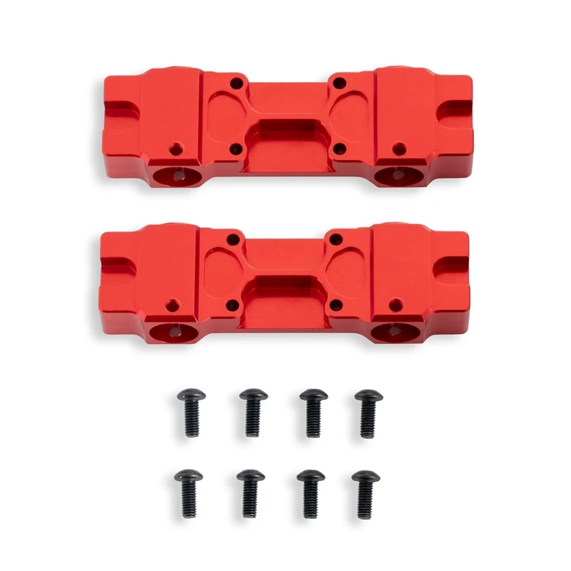 

2 Pcs Metal Front & Rear Bumper Mounts Servo Bracket for Redcat Gen8 RC Crawler Upgraded Parts RER11412