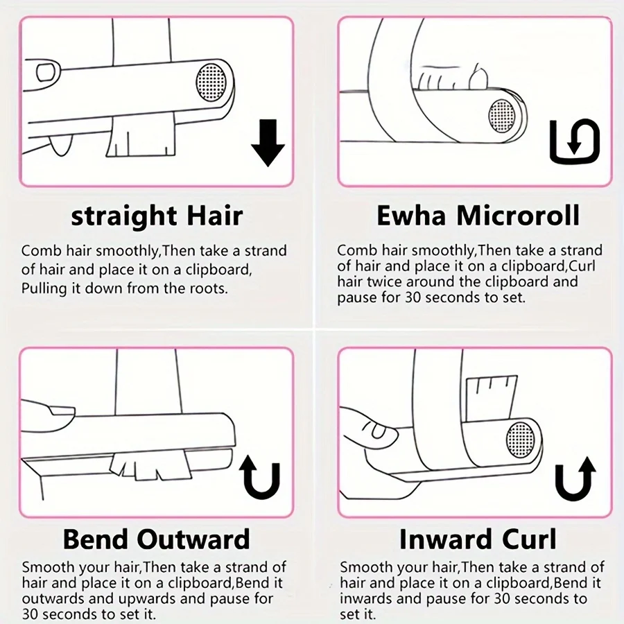 Портативный беспроводной выпрямитель для волос