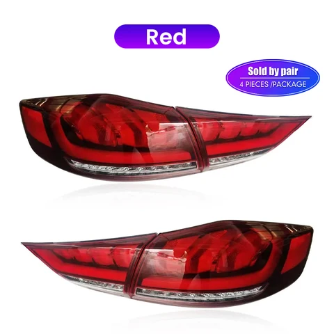 2 шт. светодиодные задние фонари для Hyundai Elantra Avante 2016-18 DRL противотуманные фары заднего хода Plug and Play автомобильный задний фонарь в сборе