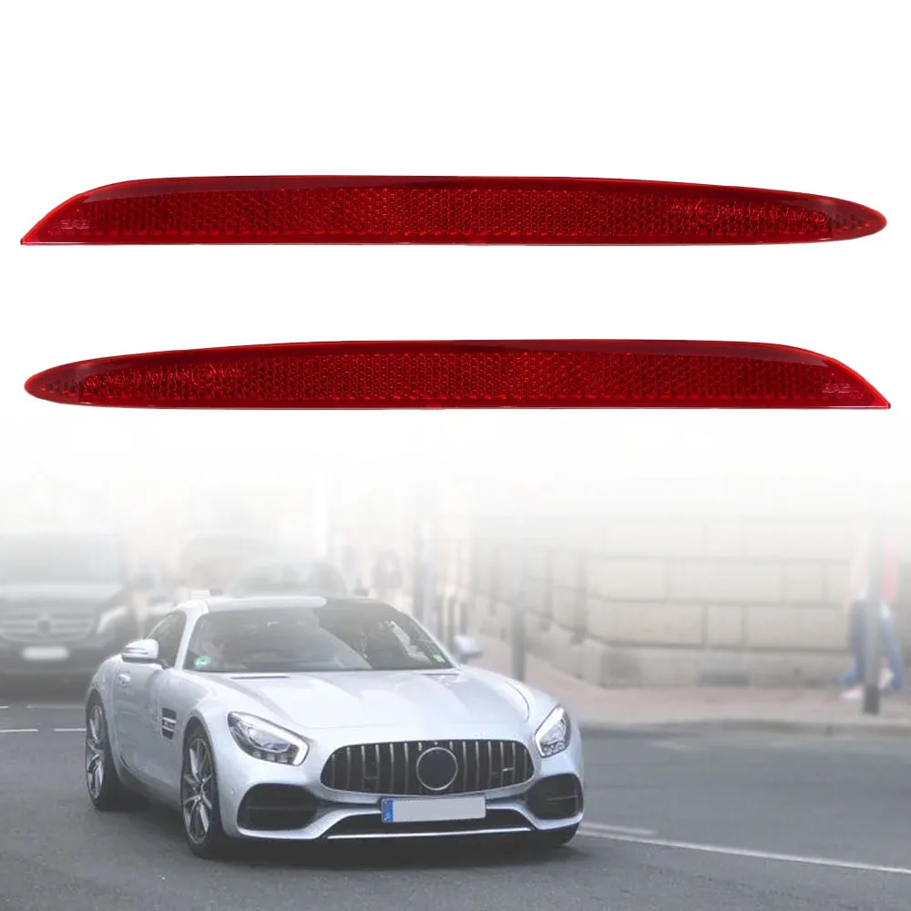 Отражатель для заднего бампера автомобиля противотуманный фонарь Mercedes Benz AMG GT