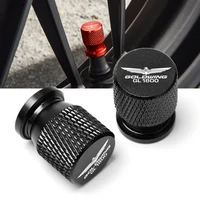 motorcycle tire valve air port stem cover cap plug cnc aluminum accessories for honda gold wing 1800 gl1800 gl 1800 2001 2020