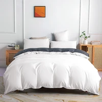 solid color ab sides bedding setduvet cover 200x200soft and beathablefull size