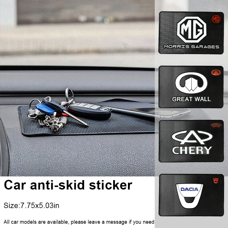 

1pcs Car Gel Pad Holder Anti-Slip Mat Interior Details Pad for Fiat Albea Ducato 500 Doblo Grande Punto Linea Car Accessories